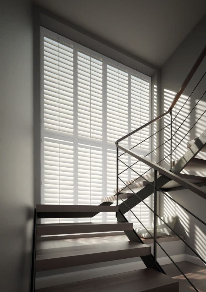 Sante Fe Window Shutters Hallway Stairs Action Blinds Galway